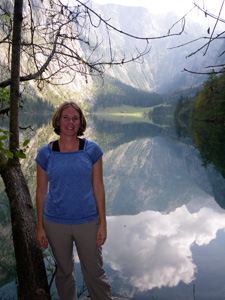 Britta-Lis in the Bavarian Alps